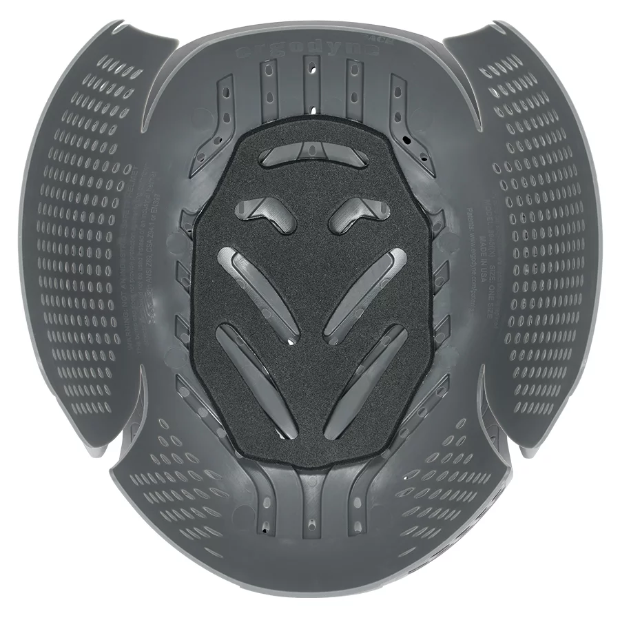 Universal Bump Cap Insert Head Protection Extra Venting Grey Ergodyne Skullerz 8945F(x)