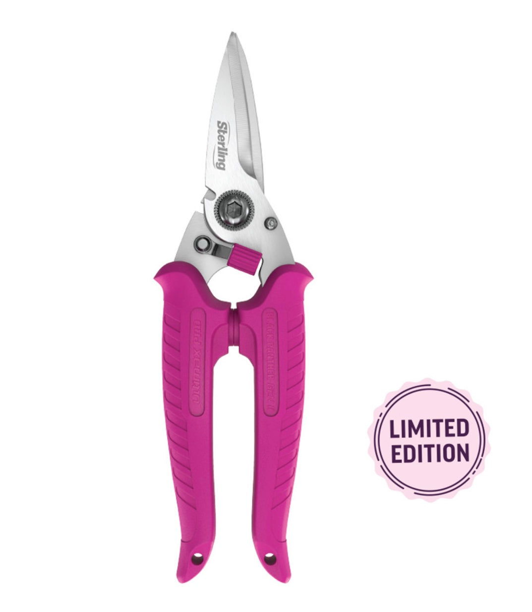 Sterling 29-721P 185mm Pink Black Panther Industrial Snips
