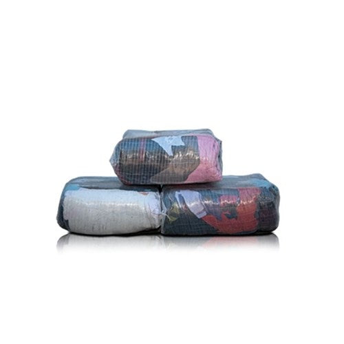 Cotton Rags HI-TEC Bag of Mixed 10KG - RAGS10KG