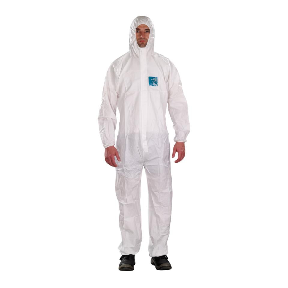 Disposable Coverall Ansell AlphaTec White M1800