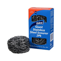 Edco Stainless Steel Scourer 2 Pack