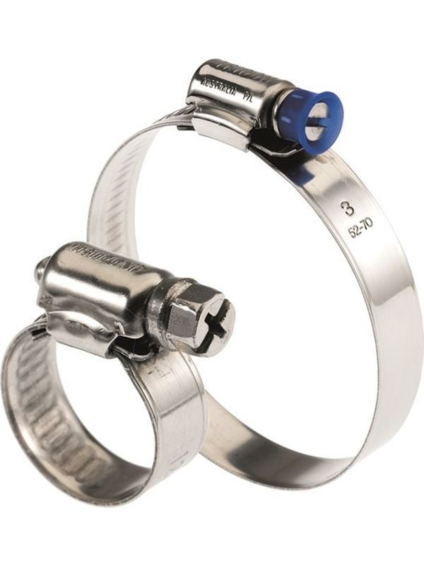 Tridon Stainless Steel Hose Clamps – Pack of 10 - Multiple Size Options