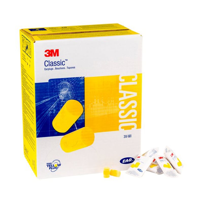 3M Classic Uncorded Pillow Pack Earplug – 310-1001