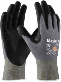 Safety Glove MaxiCut Ultra Cut D ATG Palm Coated Knitwrist 44-4745 (Pack of 6)