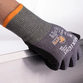 Safety Glove MaxiCut Ultra Cut D ATG Palm Coated Knitwrist 44-4745 (Pack of 6)