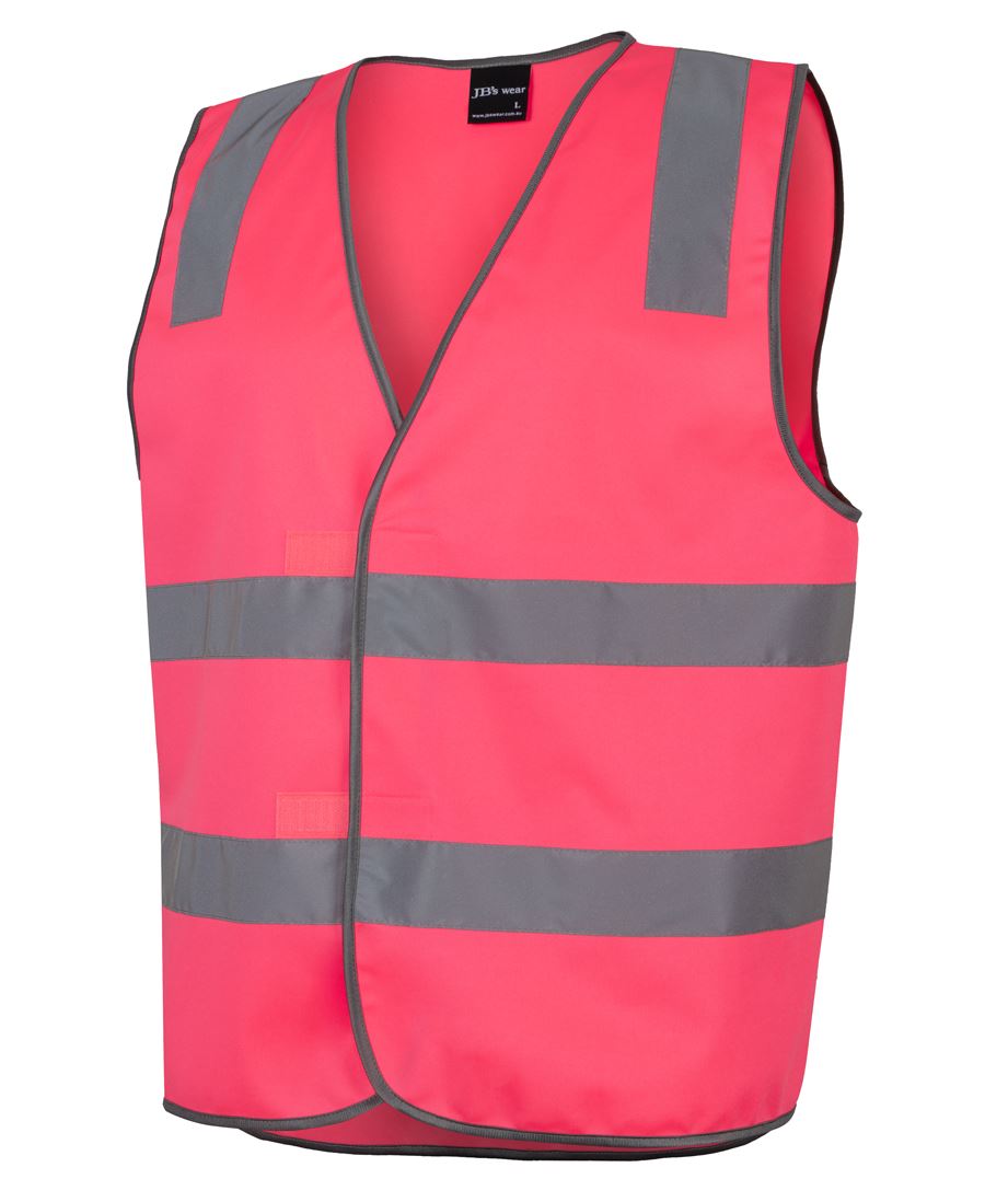 Pink JB’s Hi Vis (Day & Night) Safety Vest JBS6DNSV
