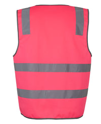 Pink JB’s Hi Vis (Day & Night) Safety Vest JBS6DNSV