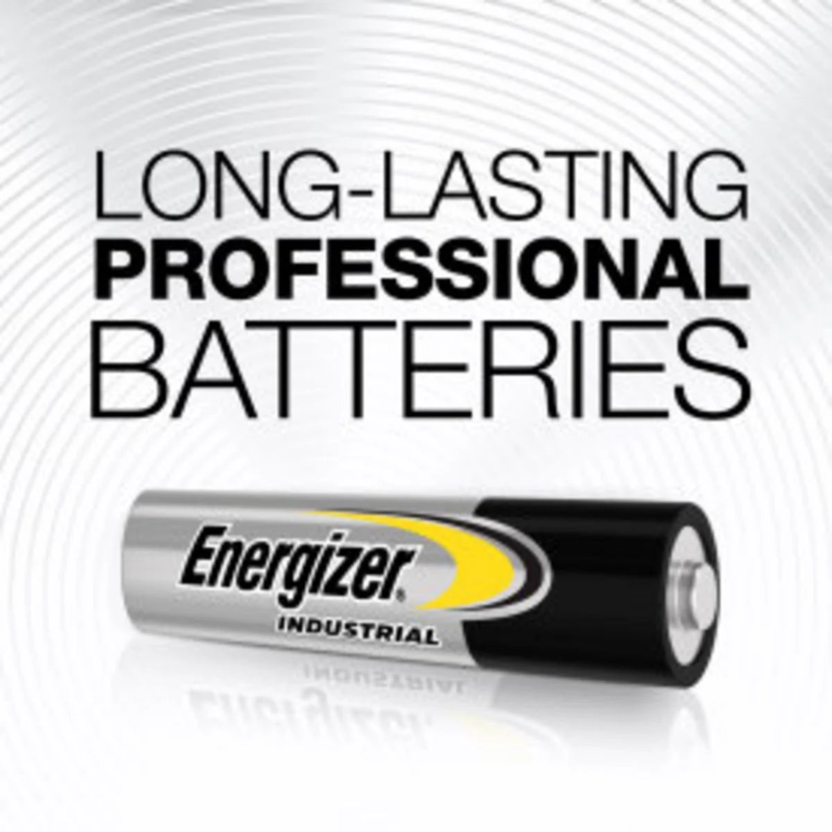 Energizer Industrial EN92 1.5V Alkaline AAA Battery Pack of 4