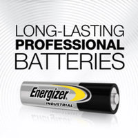 Energizer Industrial EN92 1.5V Alkaline AAA Battery Pack of 4