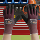 ATG MaxiDry 56-425 Safety Gloves – Pack of 6