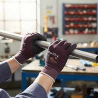 ATG MaxiDry Cut D Fully Coated Knitwrist Safety Gloves 56-427 (Pack of 6)