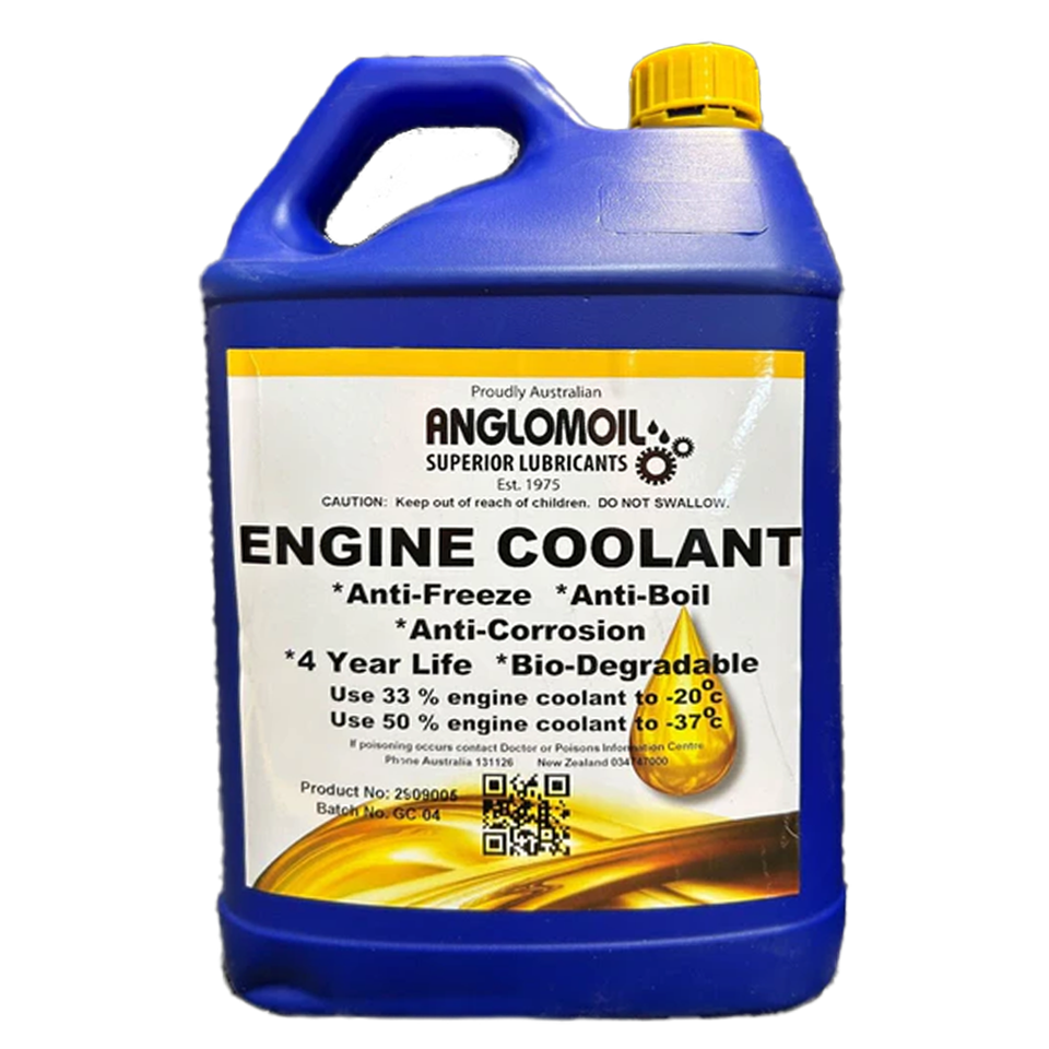ENGINE COOLANT  - ANGLOMOIL - 5L BOTTLE