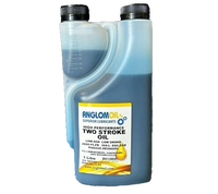 TWO STROKE OIL -  HIGH PERFORMANCE - ANGLOMOIL- 1L BOTTLE