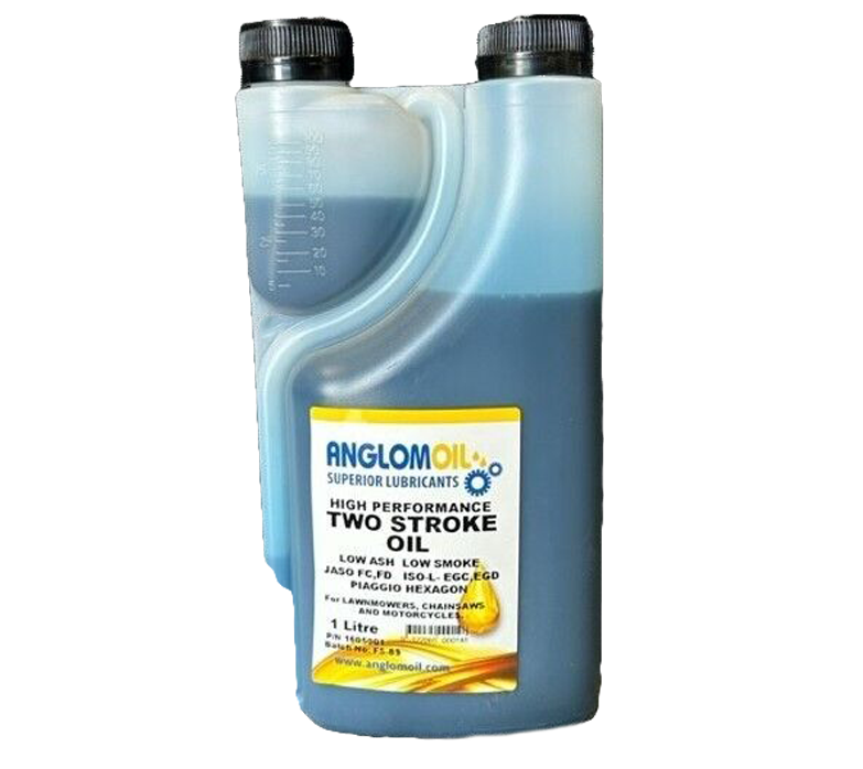 TWO STROKE OIL -  HIGH PERFORMANCE - ANGLOMOIL- 1L BOTTLE