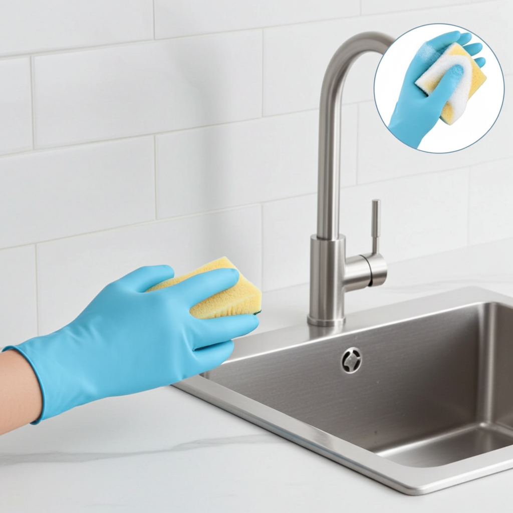 Ansell Blue Nitrile Disposable GlovesTouchNTuff - Box of 100