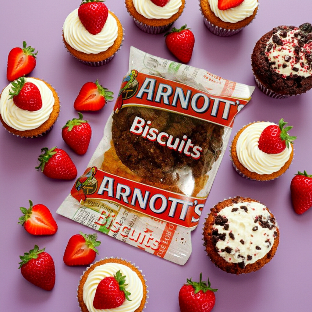 Arnotts Butternut Snap & Chocolate Ripple Biscuits Carton of 150