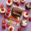 Arnotts Butternut Snap & Chocolate Ripple Biscuits Carton of 150