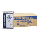 Bin Liners Heavy Duty Austar Contractor Black Packet 50 Carton 250 - 72L & 82L