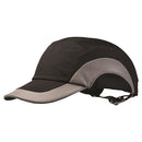 Pro Choice Safety Bump Cap with Reflective Strip - Black/Grey - BCBG