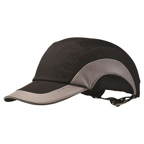 Pro Choice Safety Bump Cap with Reflective Strip - Black/Grey - BCBG