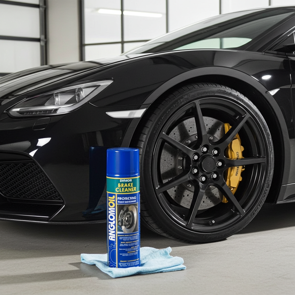 BRAKE CLEANER ANGLOMOIL  - 400g Aerosol Pack of 4 (Business Delivery Only)