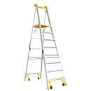 Bailey Aluminum Platform Stepladder P170 8 Job Station 170kg FS13543 - Pickup Only