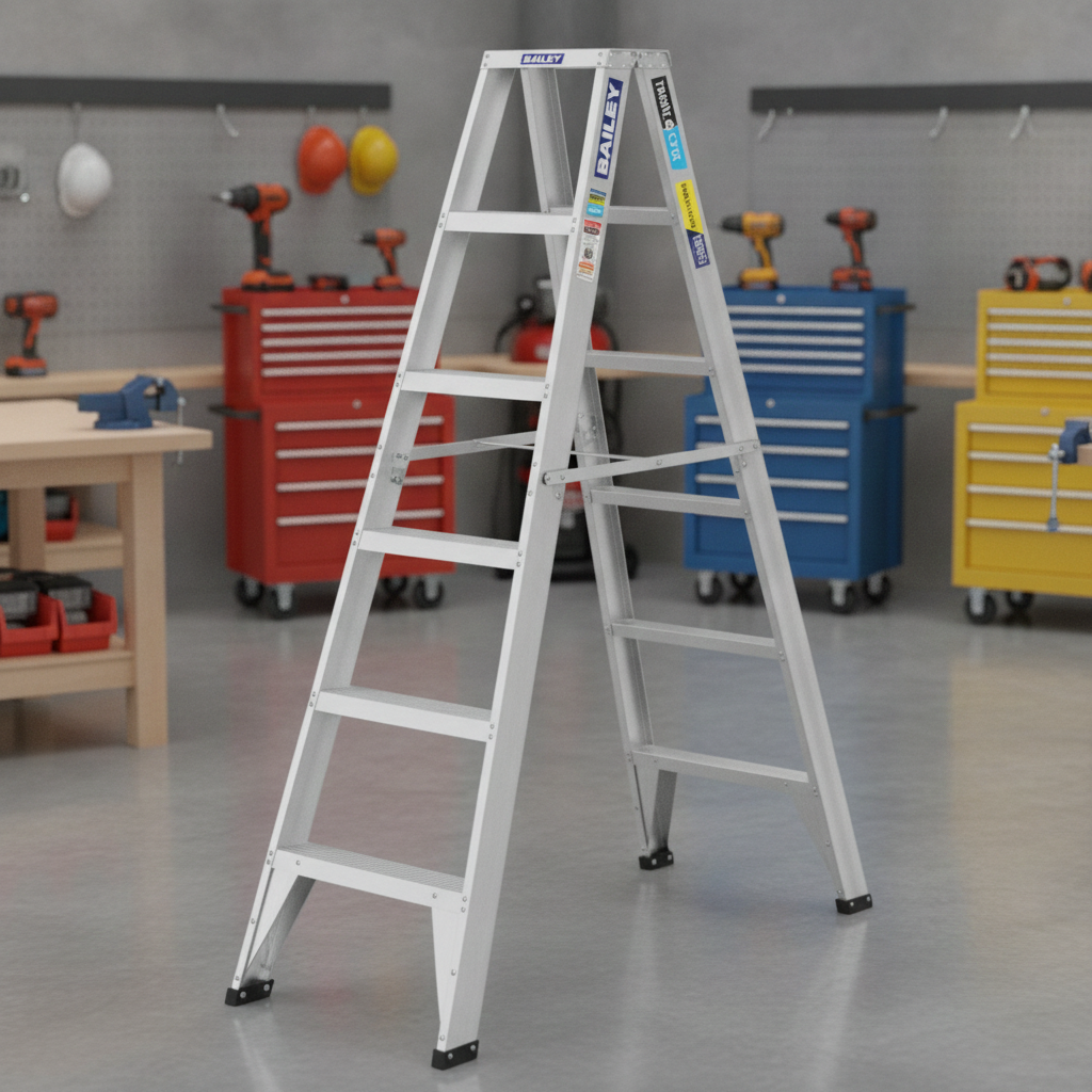 Bailey Trade Lyte Ladder 150kg AL Double Sided