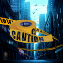 Barricade Tape PRO SAFETY CAUTION Yellow and Black75mm x 100m CT10075
