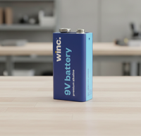 Battery 9V Premium Alkaline WINC Pack of 2