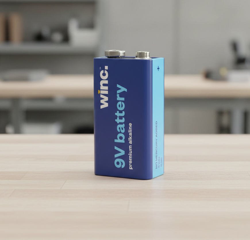 Battery 9V Premium Alkaline WINC Pack of 2
