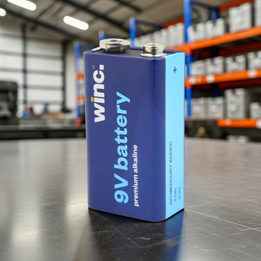 Battery 9V Premium Alkaline WINC Pack of 2