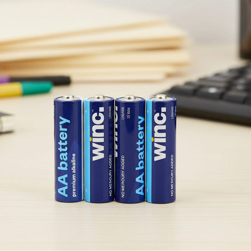 Battery AA Premium Alkaline WINC Pack of 4