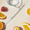 Drinking Straw Paper - BioPak Flexible  6mm x 197mm Individually Wrapped - 2500 per Carton