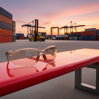 Bolle Safety Glasses Rush+ Copper RUSHPCSP (CSP Lens) - Box of 5