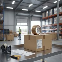 Brown packing tape 48mm x 75m - 32 single (18719706)