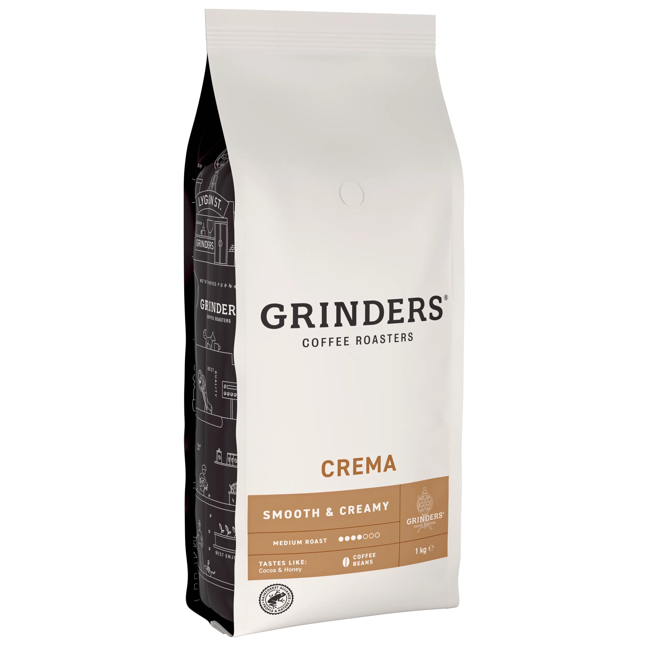 Coffee Beans Grinders Crema Medium Roast  1kg