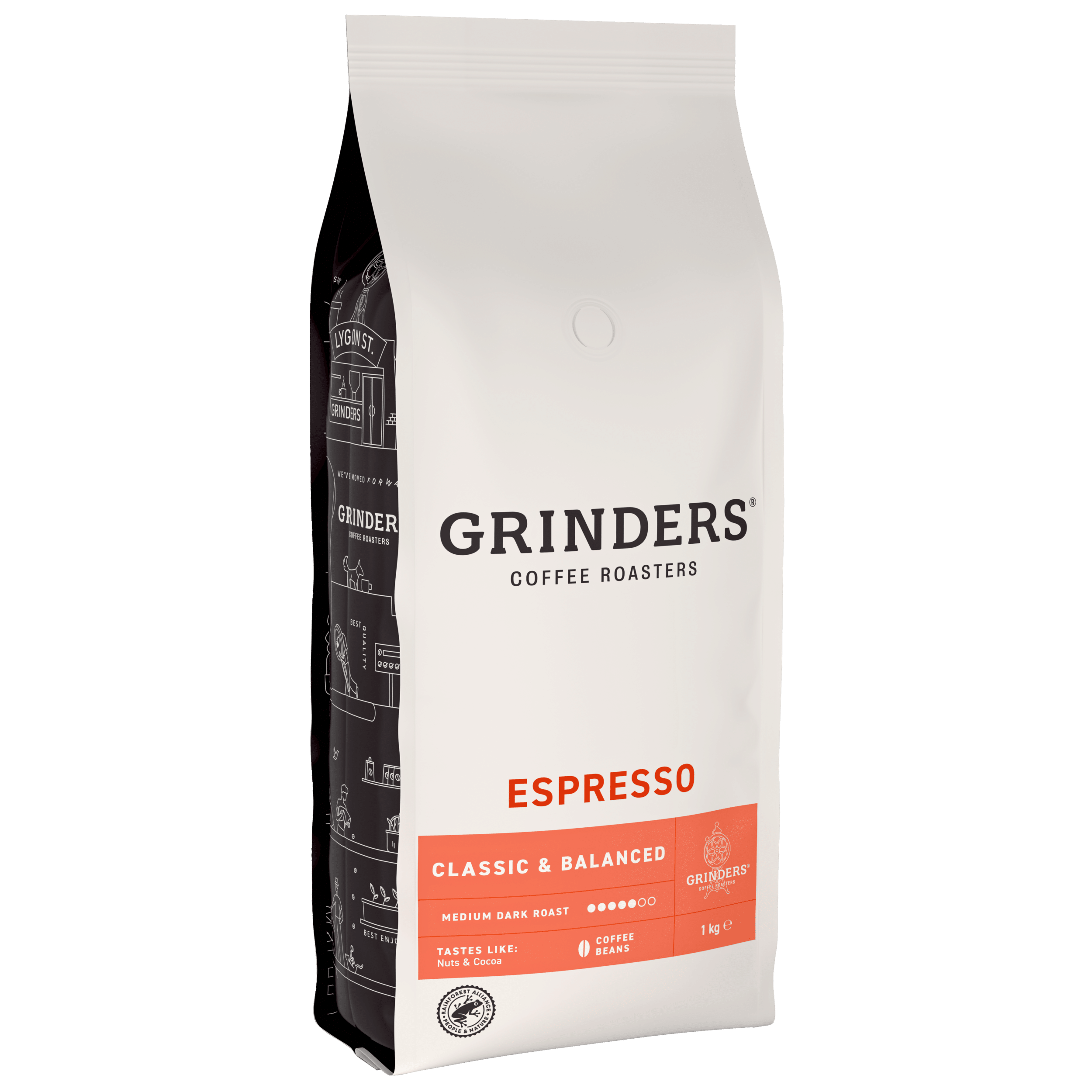 Coffee Beans Grinders Espresso Medium Dark Roast 1kg
