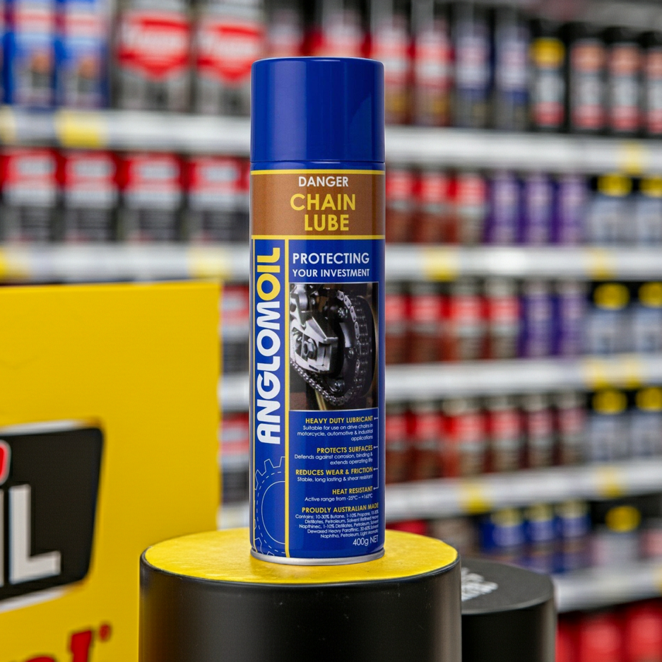 CHAIN LUBE ANGLOMOIL - 400G Pack of 4 (Business Delivery Only)