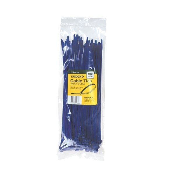 Cable Tie Tridon 300 x 4.8mm Pack 100 CT305