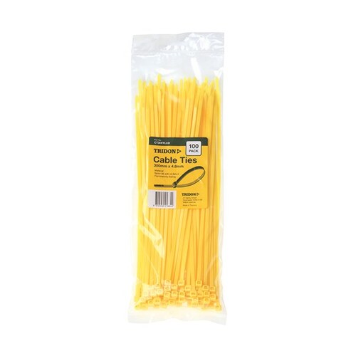 Cable Tie Tridon 300 x 4.8mm Pack 100 CT305