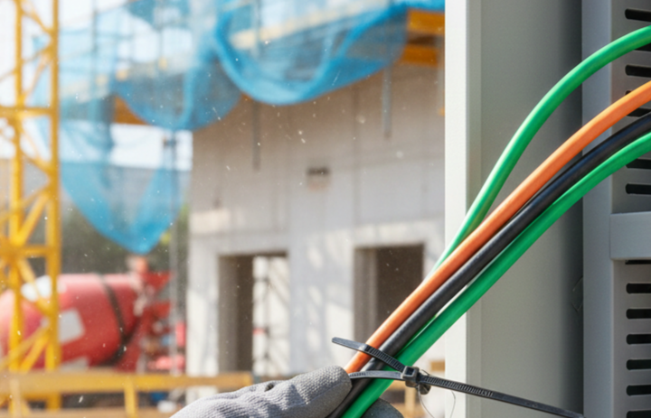 Cable Tie Tridon Black 550mm x 9mm Pack 25 CT559BKCD-25