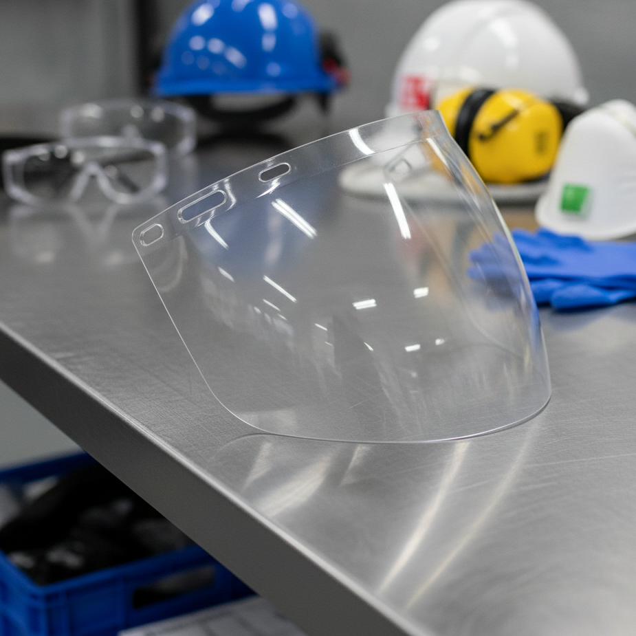 Clear Safety Visor Pro Choice 2mm VC - Replace for BGVC