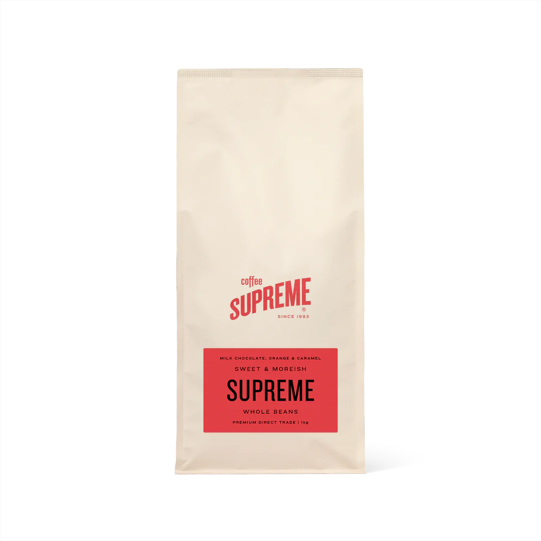 Coffee SUPREME Whole Beans Sweet & Rich 1kg