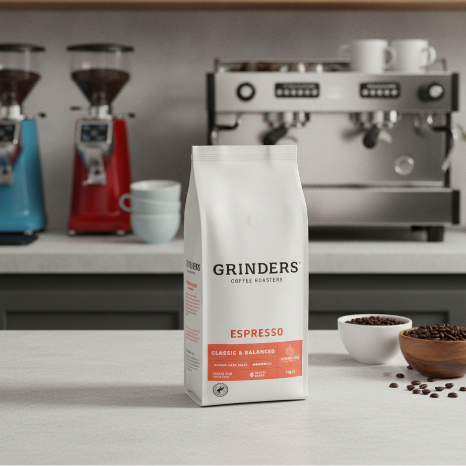 Coffee Beans Grinders Espresso Medium Dark Roast 1kg