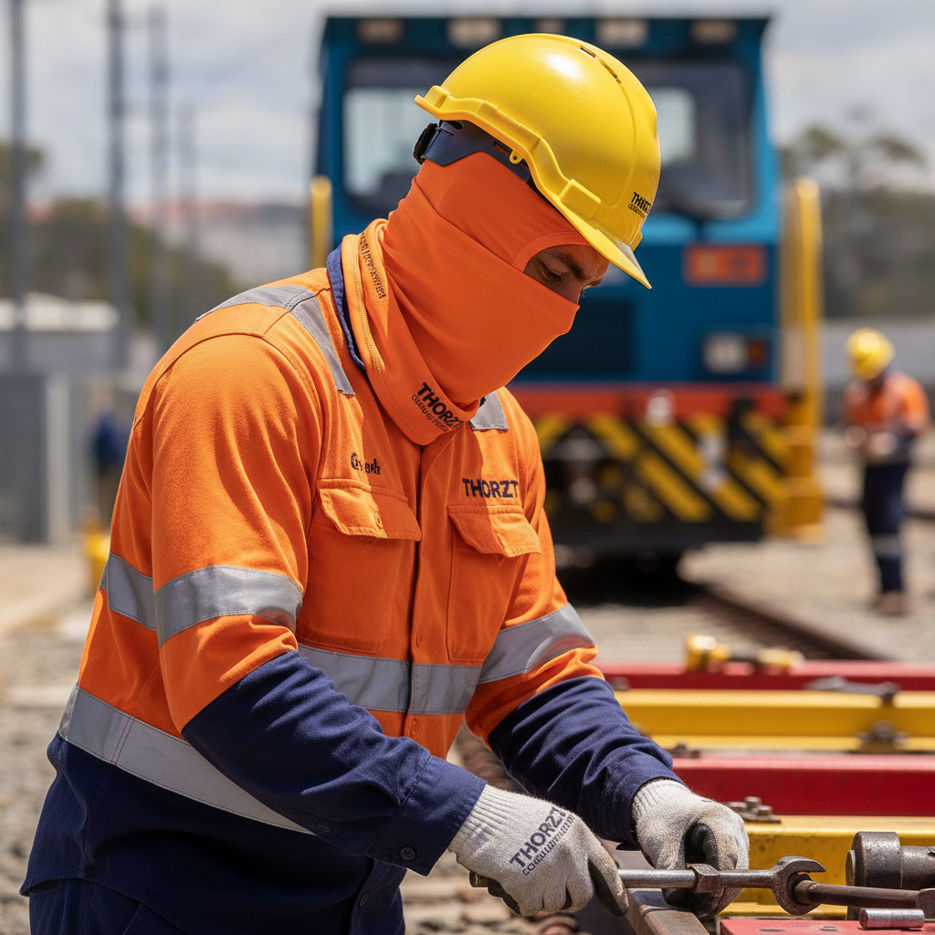 Cooling scarf Thorzt Hi Vis Orange CSHVO