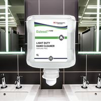 Deb PUW1L Deb Pure Wash Liquid Soap Clear Light Duty 1L