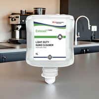 Deb PUW1L Deb Pure Wash Liquid Soap Clear Light Duty 1L