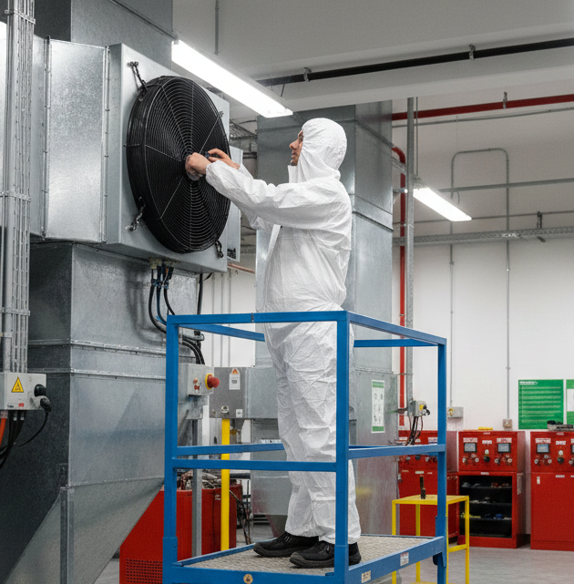 Disposable Coverall Ansell AlphaTec White M1800