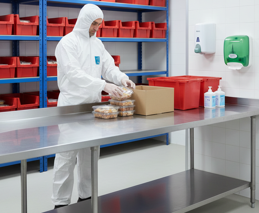 Disposable Coverall Ansell AlphaTec White M1800 | Supply Solutions Group