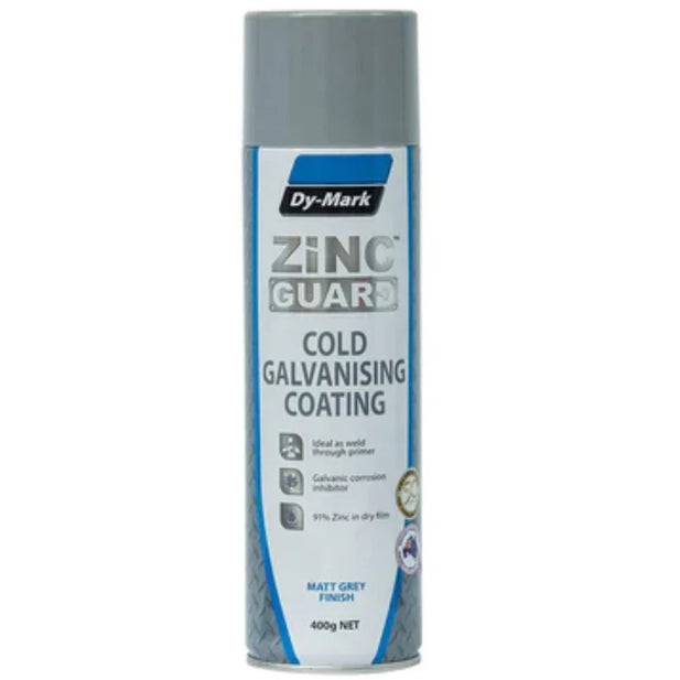 Dy-Mark Zinc Guard Cold Galvanising Coating 400g Pack of 3 (Business Delivery Only)